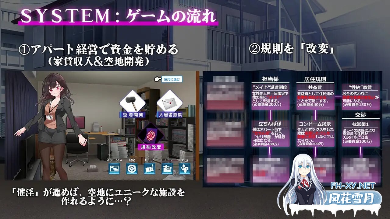 [日式RPG/汉化]催淫公寓～通过催淫居住规则支配居民～/催淫アパート～催淫居住規則による住民支配～ v1.03 AI汉化版[PC/1.3G]-5.jpg