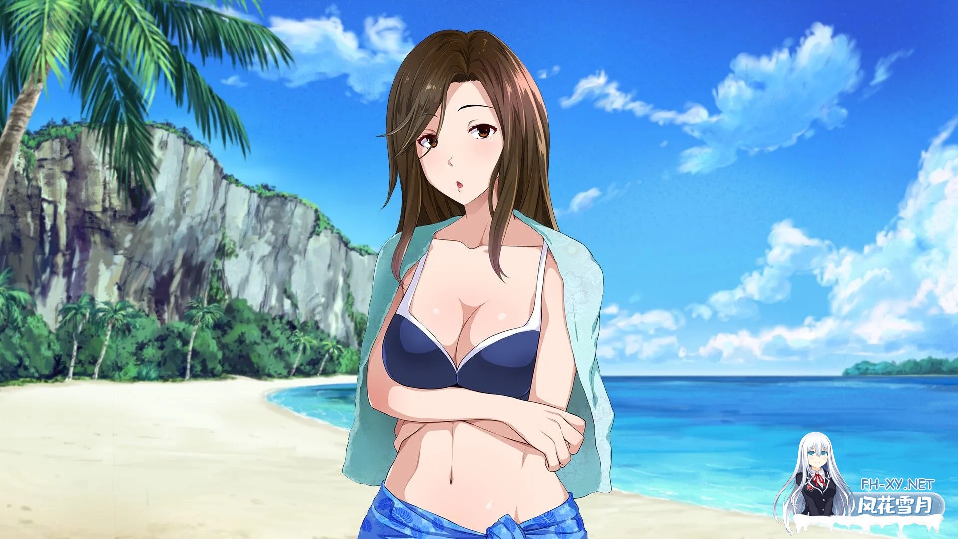 [日系ADV/官中/后宫/PC]群女乱滩齐斗艳:处男撒香引爆春潮海滩 オンナが群がるカオスビーチ フェロモンをまき散らす童貞男が練り歩く! Ver1.0 官方...-17.jpg