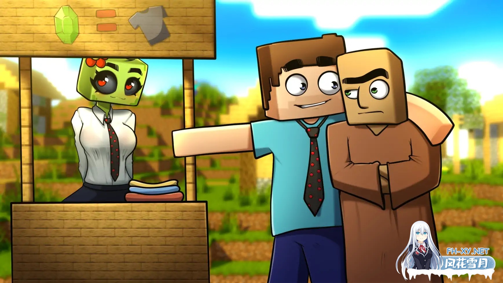 [SLG/更新/汉化/沙盒/同人]我的世界H版/我的湿界/HornyCraft[Ver0.3][PC+安卓/5.4G]-11.jpg
