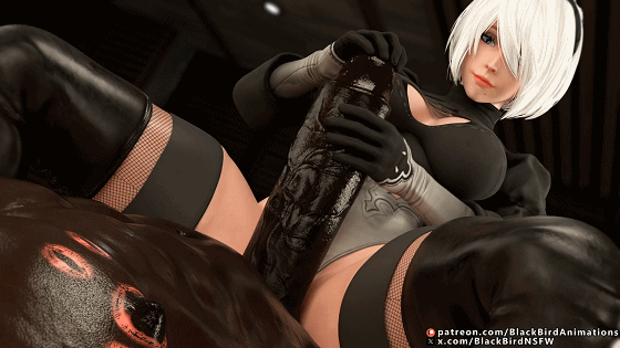 BlackBirdNSFW 2月新作：伊芙+2B [3D/无修/CV]-1.gif