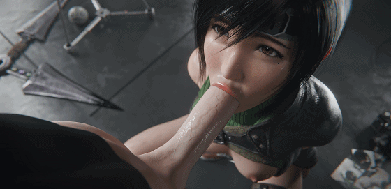 Miwo3x 4月新作：Yuffie Photoshoot FULL 尤菲 [3D/无修/CV]-1.gif