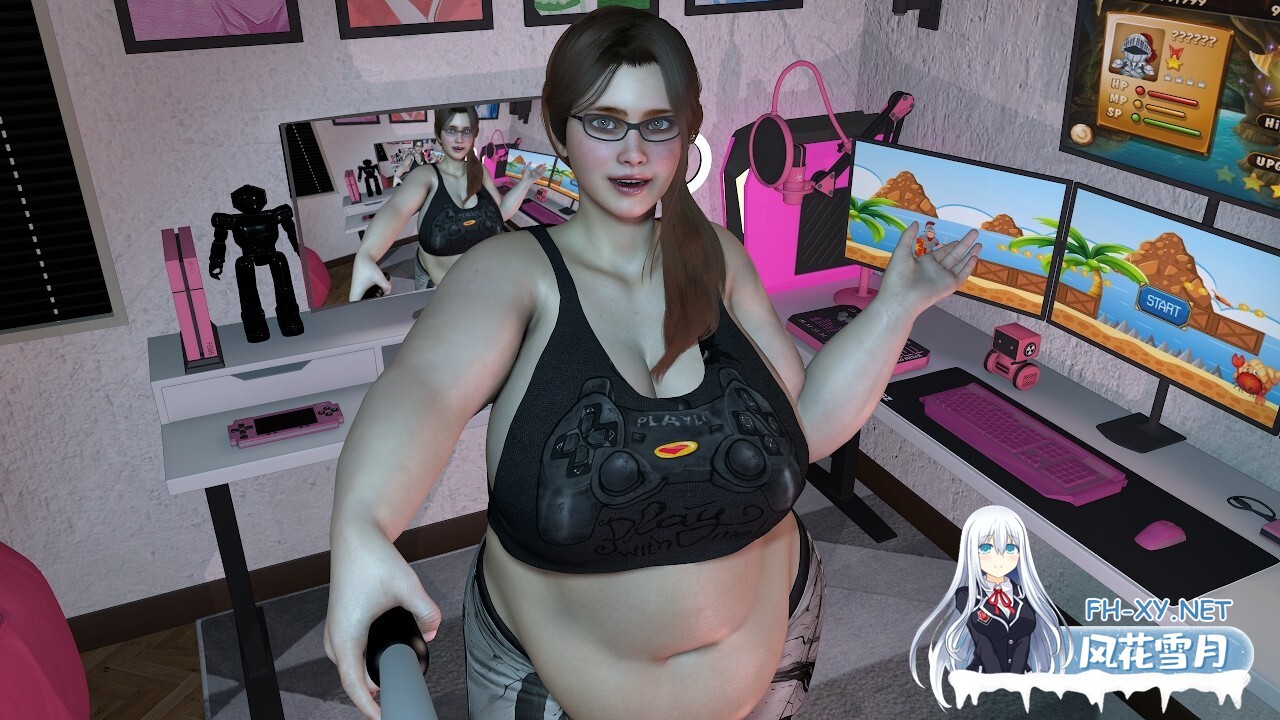 [SLG/动态/更新/巨乳/肥胖]育肥生涯/肥胖生涯/Fattening Career[Ver0.12d][PC+安卓/9.5G]-6.jpg