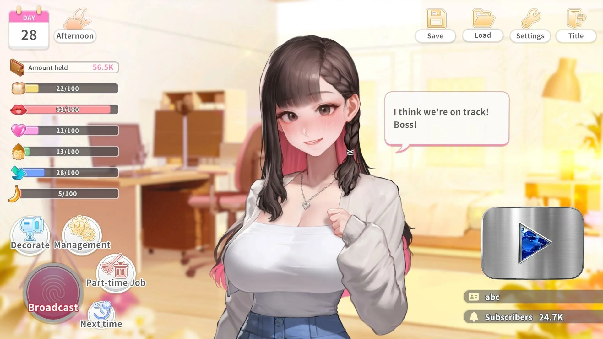 [PC][SLG/官中/动态/]直播开启！Vtuber培训/Streaming ON! VTuber Training v1.08 官方中文 [887MB]-4.jpg