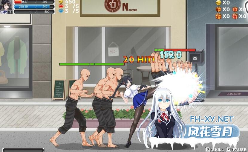 　 PC[像素ACT官中动态战斗H异种X]格斗少女·尤里 ファイティングガール・ユリ+CG存档[800M]百度/迅雷/UC/夸克-5.png