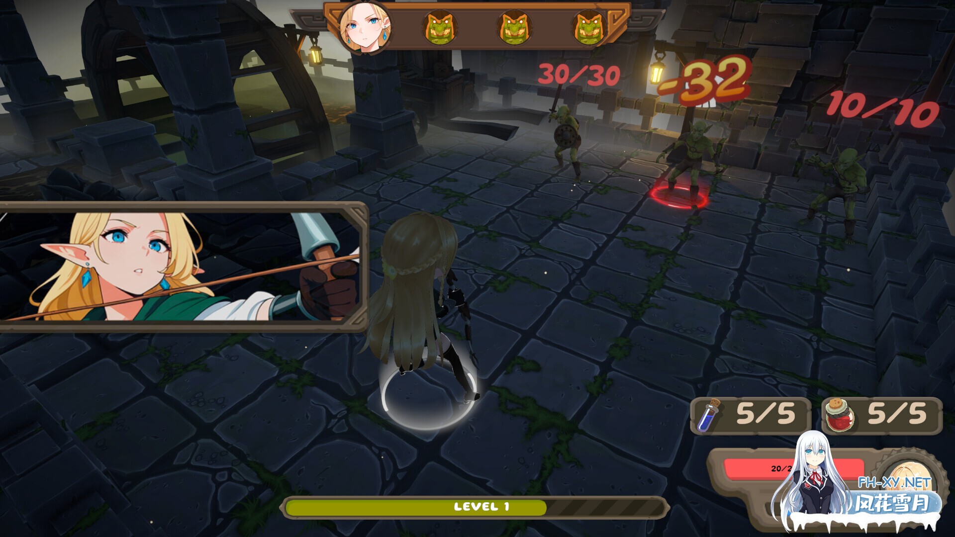 [SLG/STEAM官中/步兵/精灵/2D/AI作画/巨乳]精灵冒险：失落城堡/Elf Adventure: The Lost Castle[PC/5.90G]-10.jpg